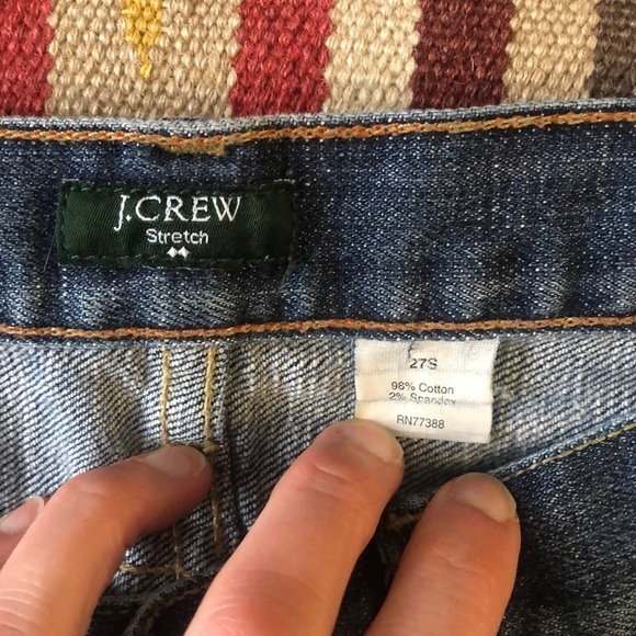 J. Crew Factory Matchstick jeans size 27S - Picture 5 of 8